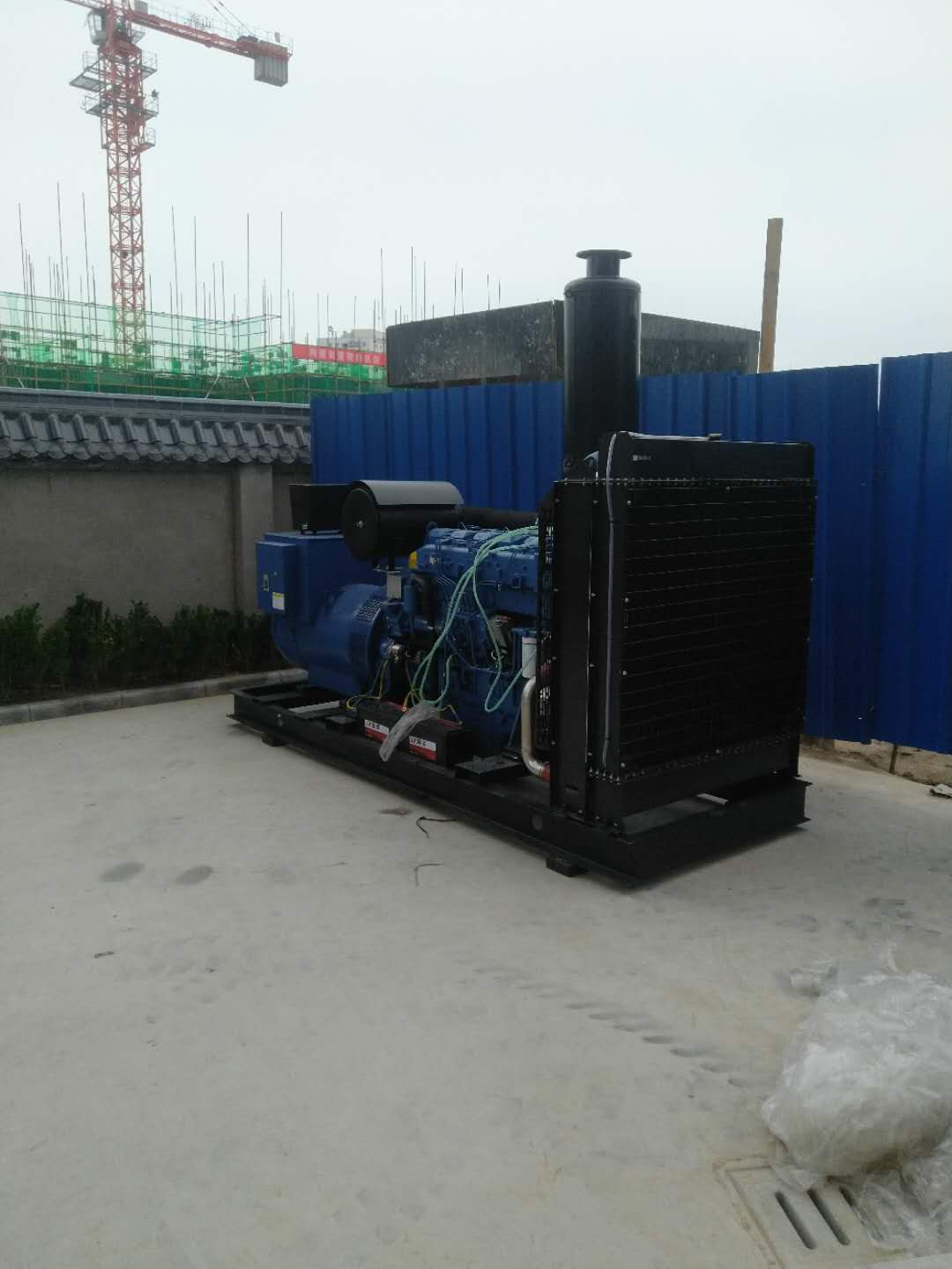 柴油發電機安(an)裝方法