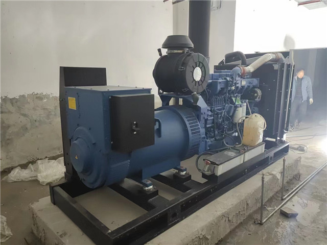 平涼欣(xīn)雅苑發電機安(an)裝調試完成