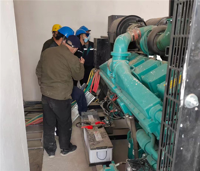 800kw康明斯(sī)調試