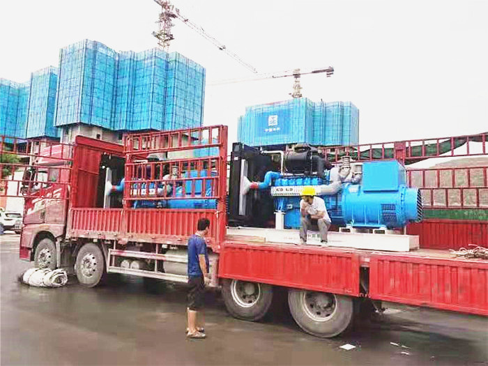 華(hua)潤未來城市 發(fa)電機組安裝